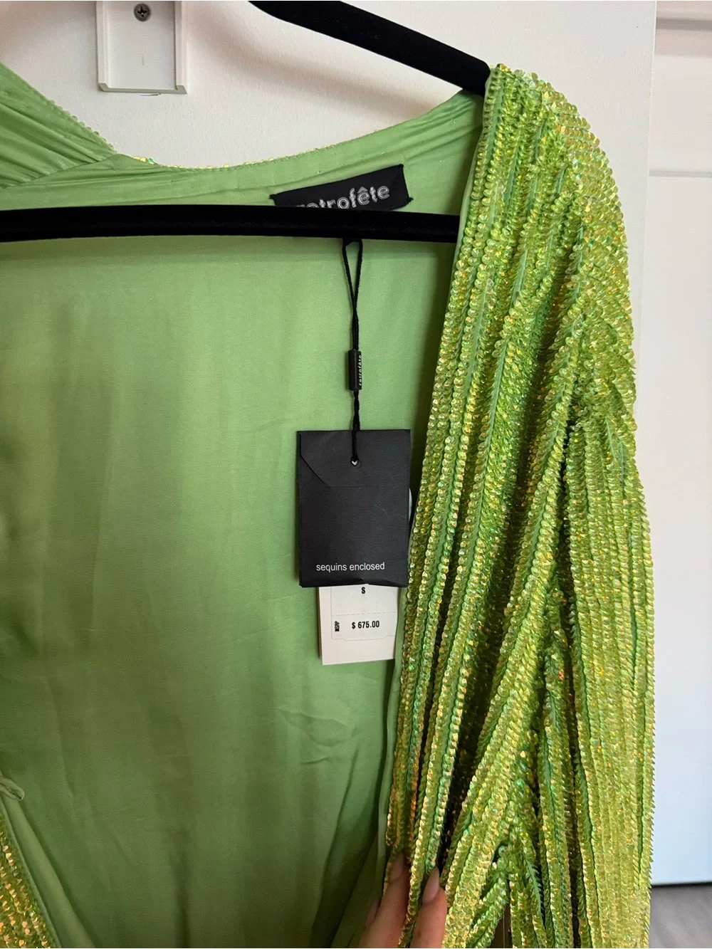Retrofete bright green